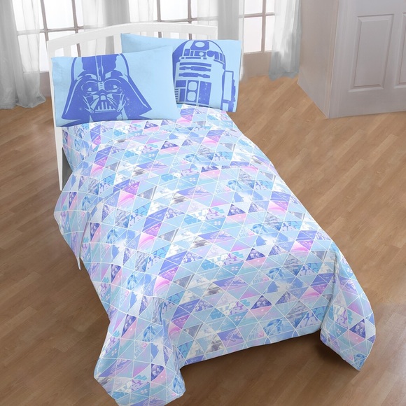 Disney Bedding Star Wars Celestial Logo Girl Twin Sheet Set Poshmark